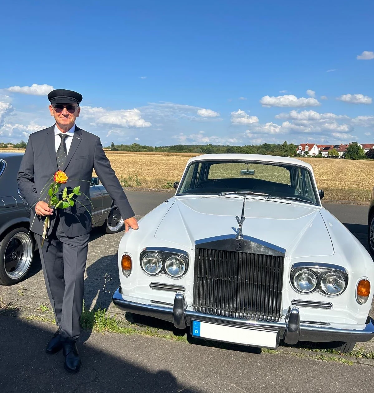 Rolls Royce Silver Shadow mit Chauffeur